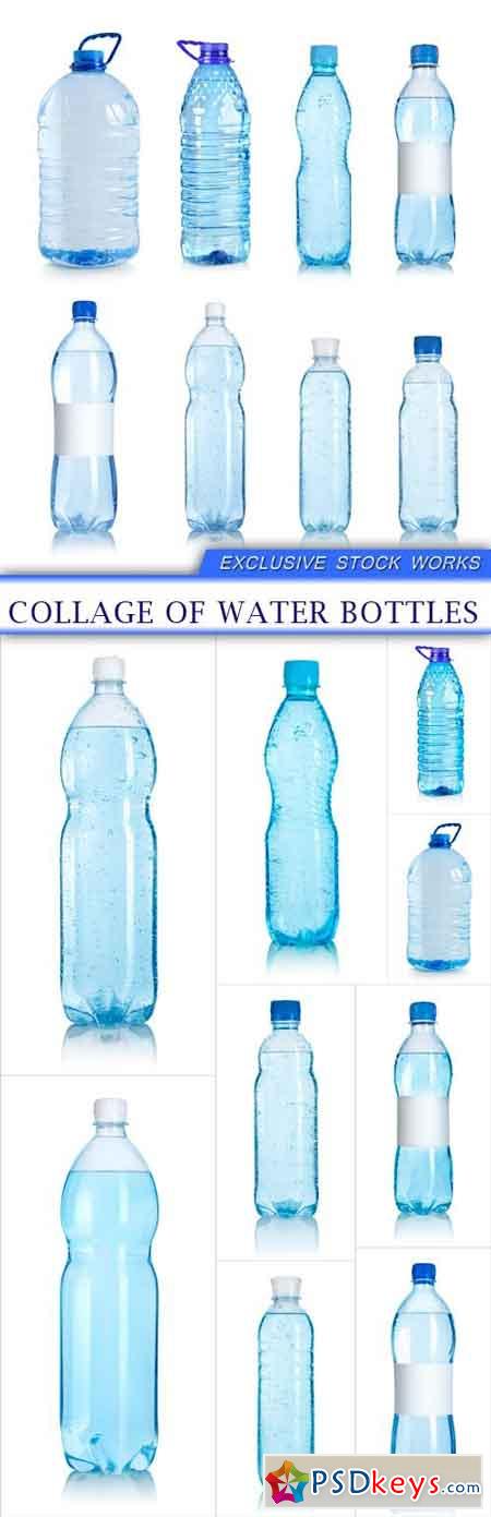 Collage of water bottles 10X JPEG