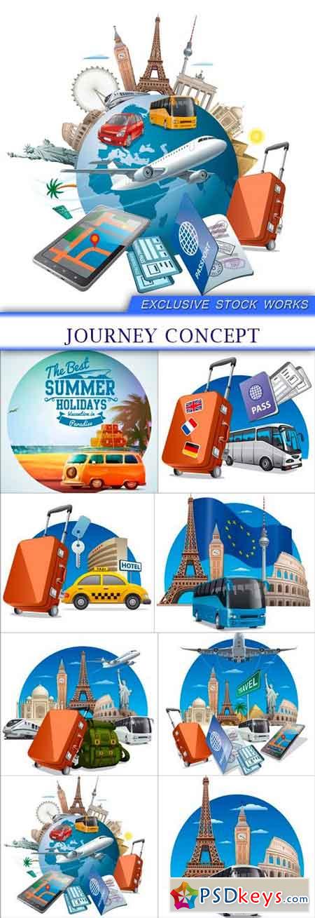 Journey concept 8X EPS