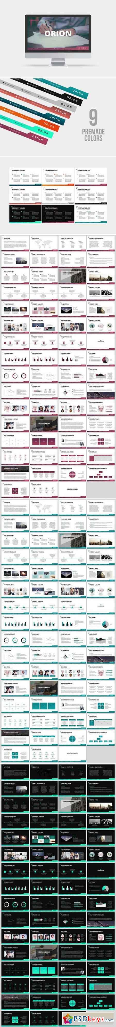 Orion PowerPoint Template 690692