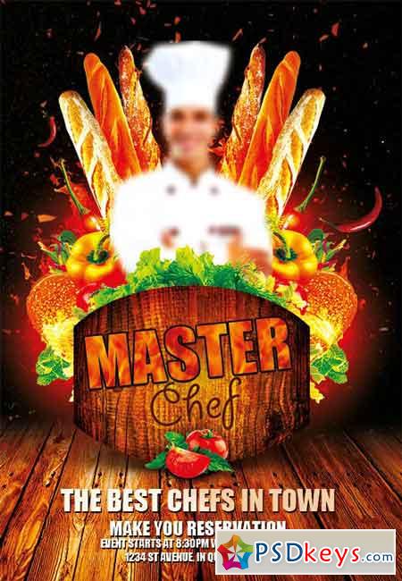 Master Chef Flyer Template