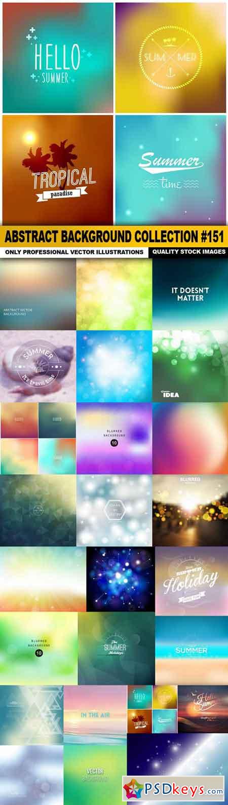 Abstract Background Collection #151 - 25 Vector