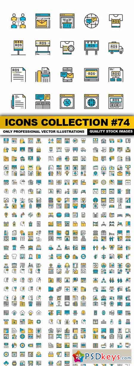 Icons Collection #74 - 23 Vector