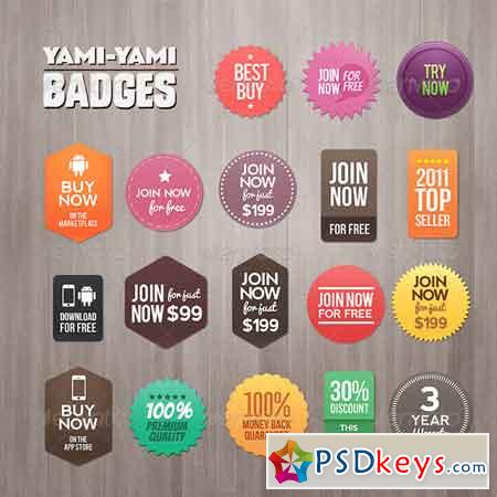 Yami Yami Badges 1780476