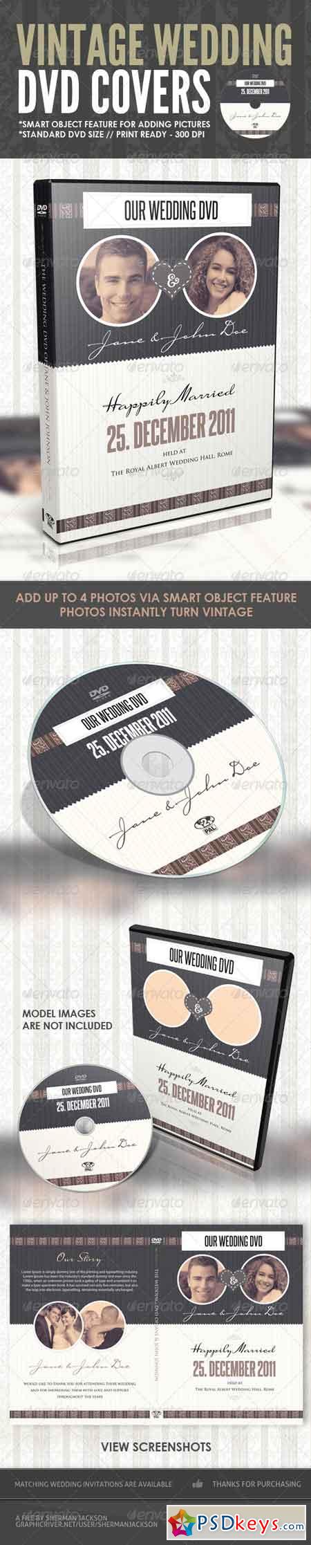 Vintage Wedding DVD Covers & Disc Label 1031303