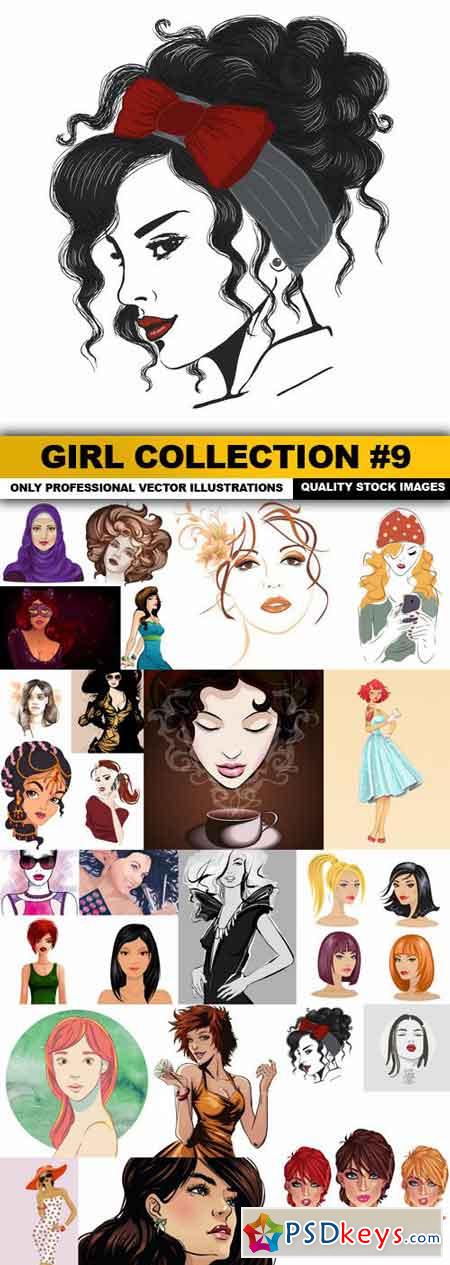 Girl Collection #9 - 25 Vector