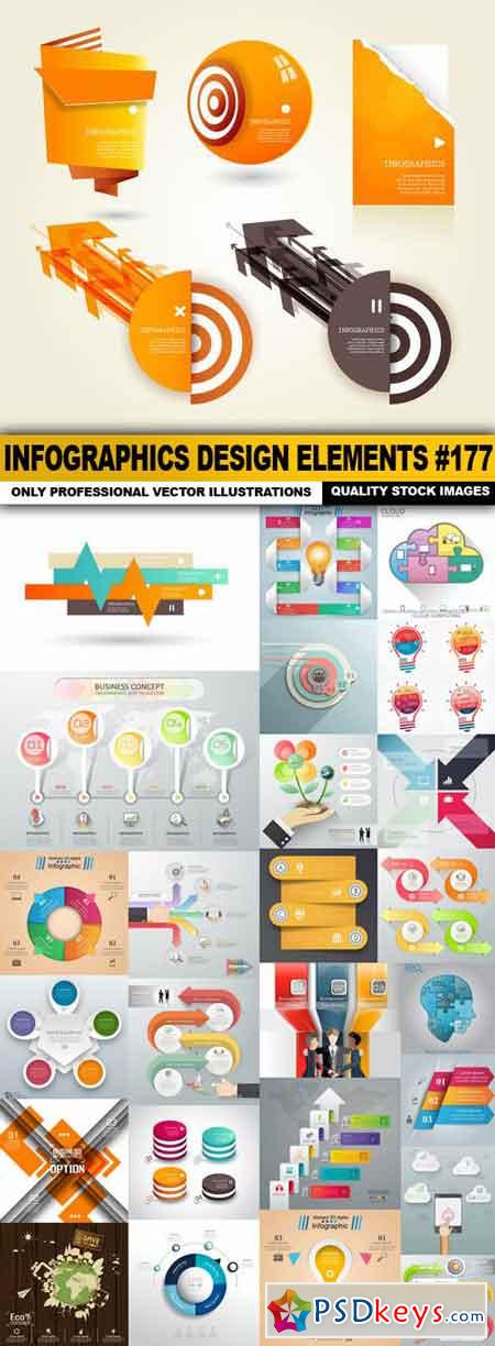 Infographics Design Elements 177 - 26 Vector