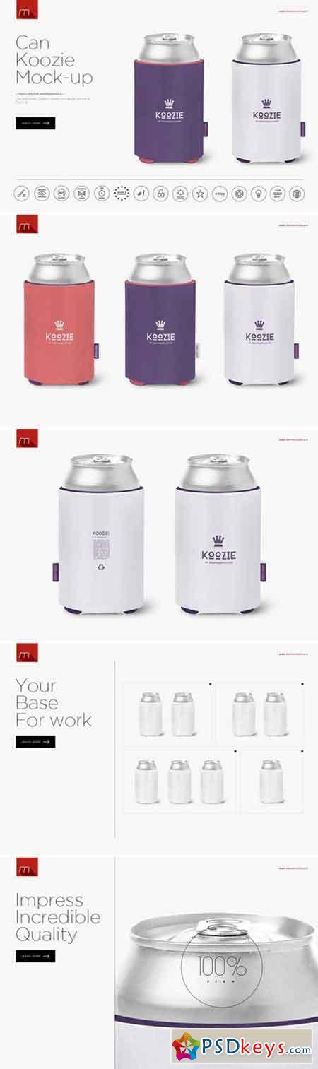 Download Can Koozie Mock-up 446322 » Free Download Photoshop Vector Stock image Via Torrent Zippyshare ...