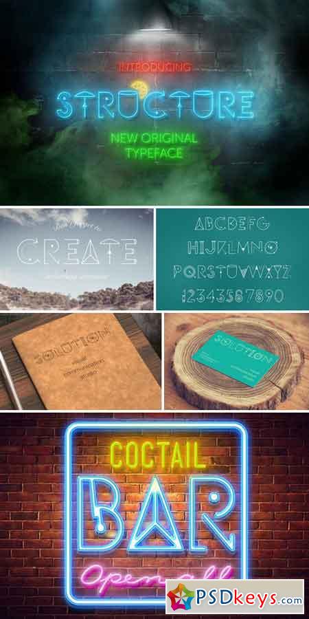Structure Display Font 827597