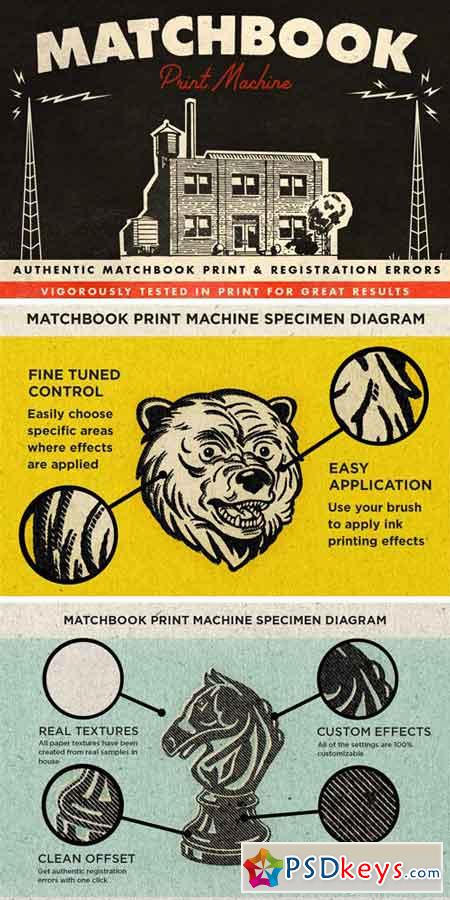 Matchbook Print Machine 785162