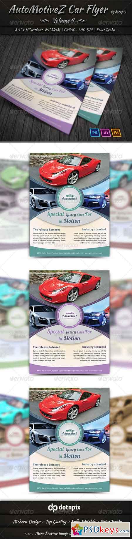 Automobile Business Flyer Volume 4 6436409