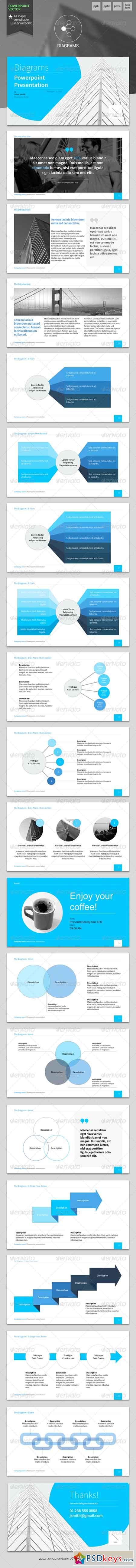 Diagrams - Powerpoint Template 6118326