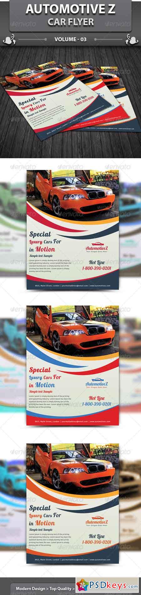 Automobile Business Flyer Volume 3 6260016