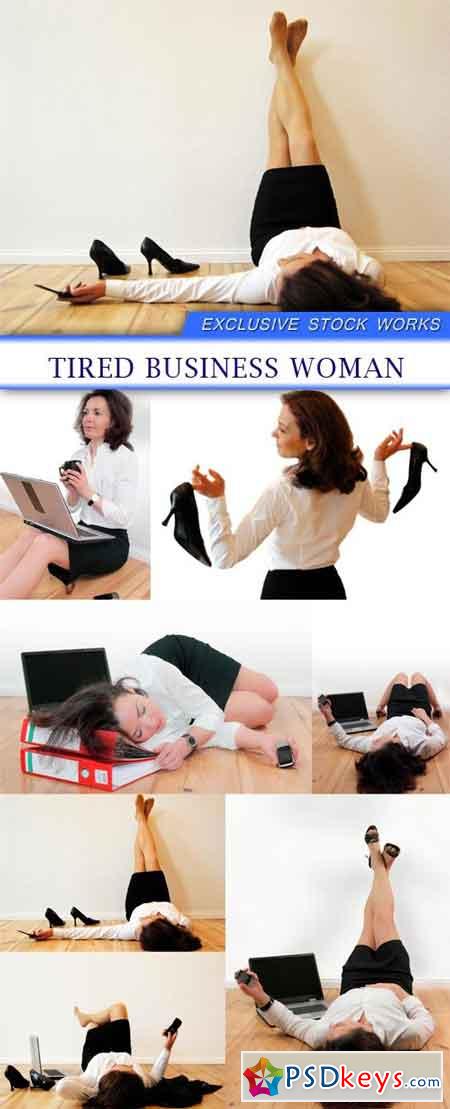 tired business woman 8X JPEG