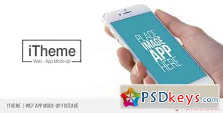 iTheme Web App Mock-Up Footage 16396040 - After Effects Projects