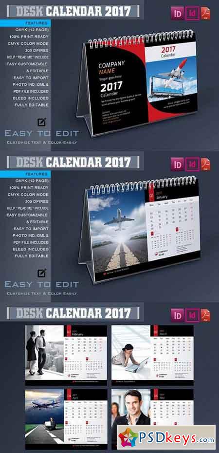 Desk Calendar 2017 837575