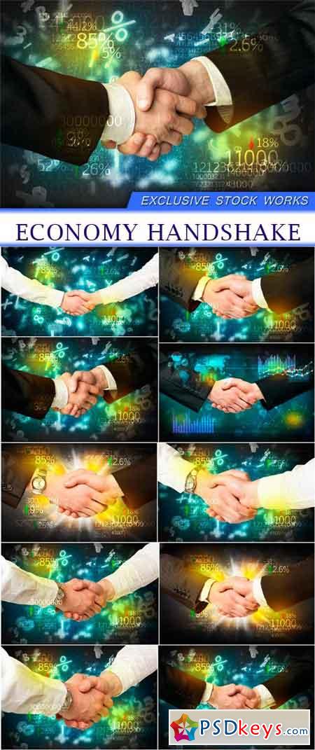 Economy handshake 10X JPEG
