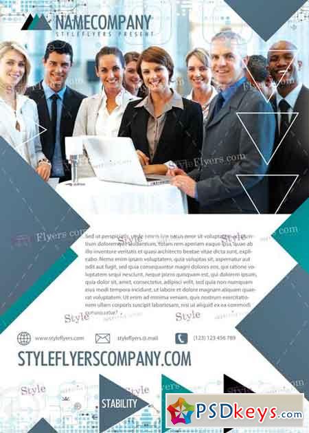 Corporate V2 PSD Flyer Template