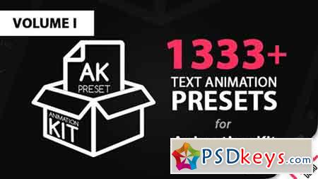 Text Preset Volume I for Animation Kit 15736518 - After Effects Projects