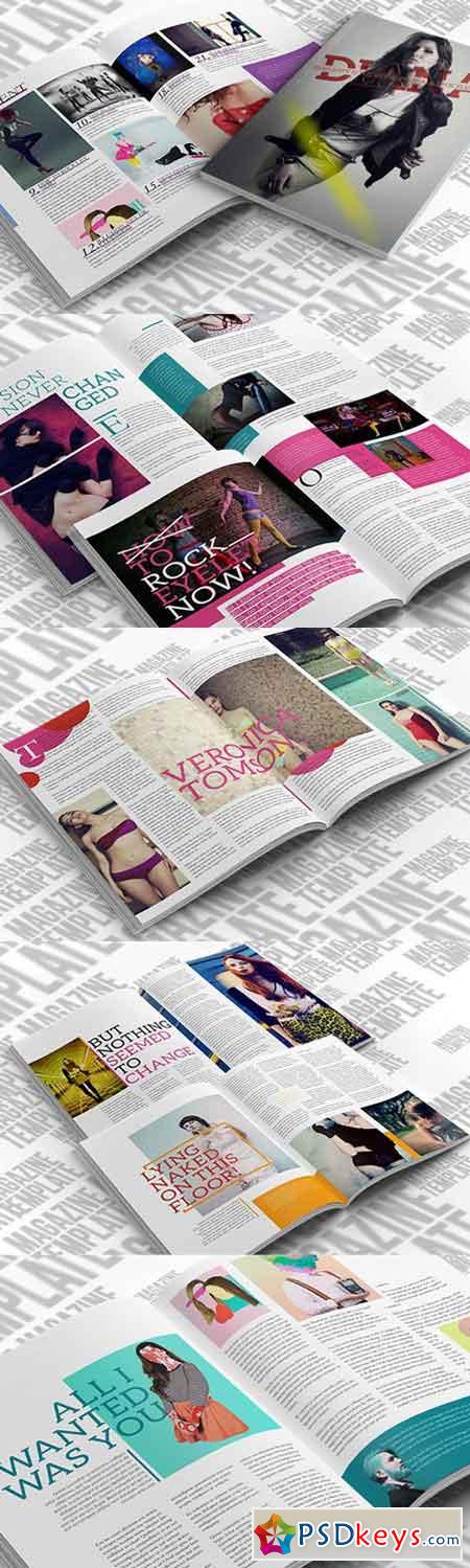 InDesign Magazine Template 82931