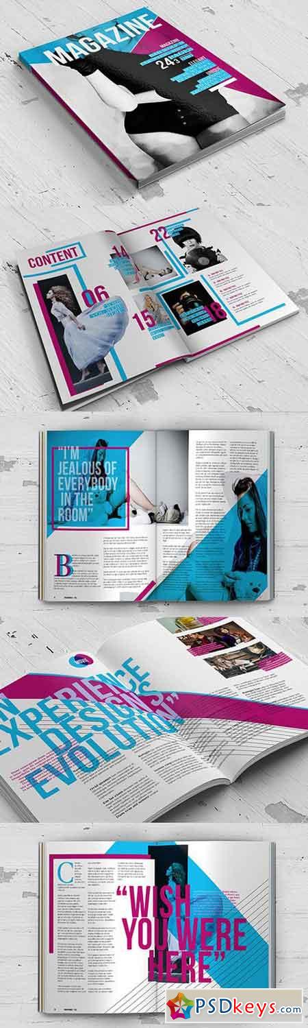 Stylish Magazine InDesign 86483