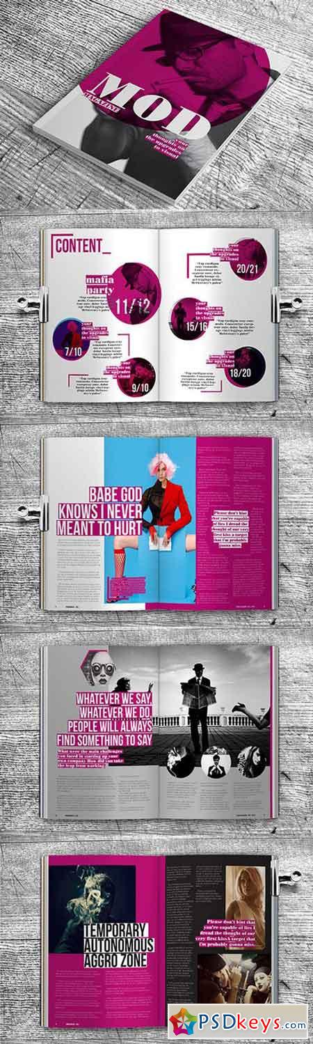 Creative Magazine InDesign 86487