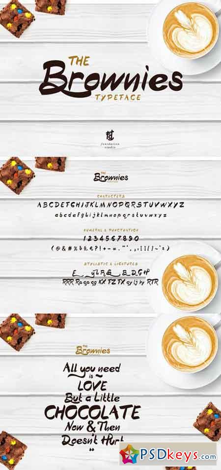 The Brownies Typeface