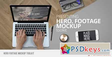 Hero Footage Mockup Toolkit 12371994 - After Effects Projects