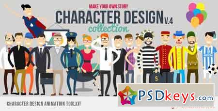 Character Design Animation Toolkit V4 8054341 - After Effects Projects