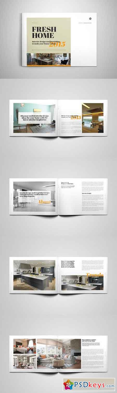 Interior Design Brochure Catalog 320242