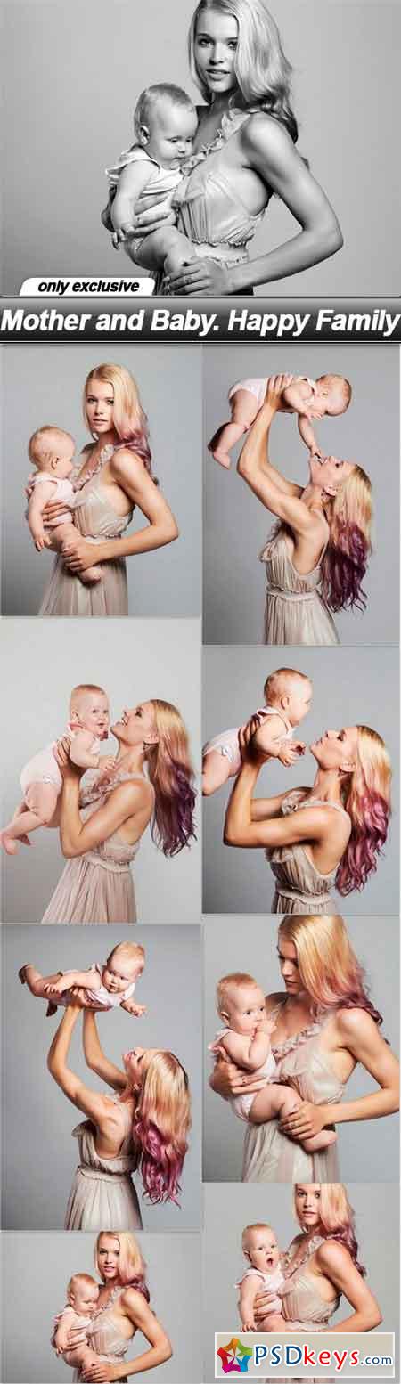 Mother and Baby. Happy Family - 9 UHQ JPEG