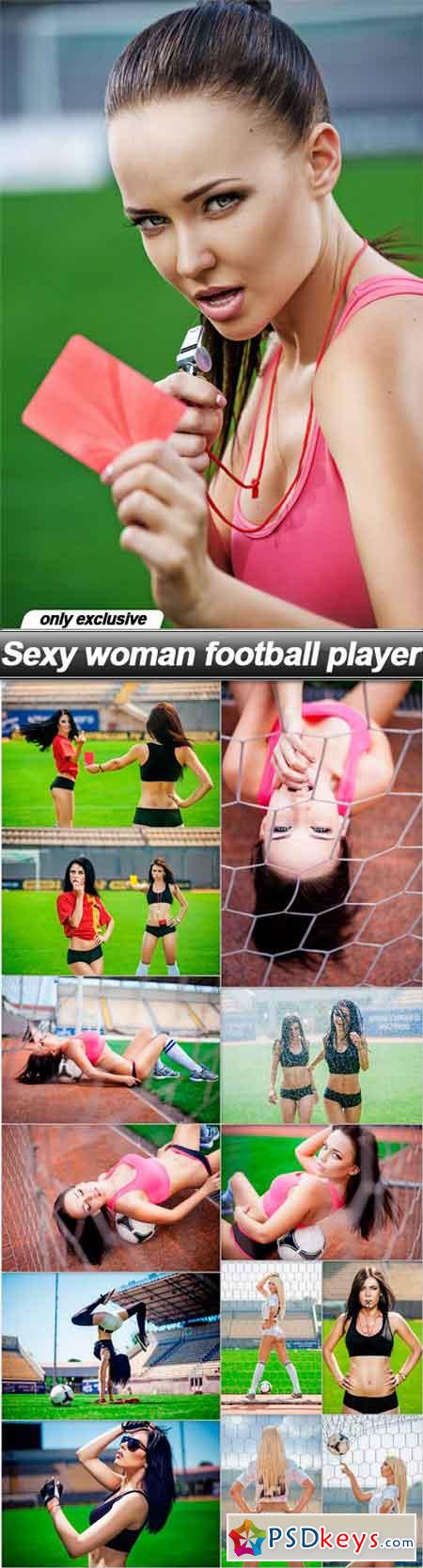 Sexy woman football player - 14 UHQ JPEG