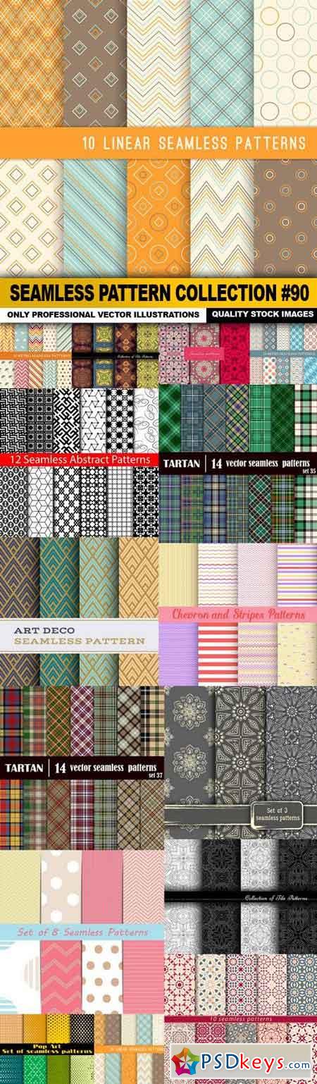 Seamless Pattern Collection #90 - 15 Vector