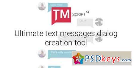 Text Messages Ultimate Kit TMScript 1.01 15644656 - After Effects Projects