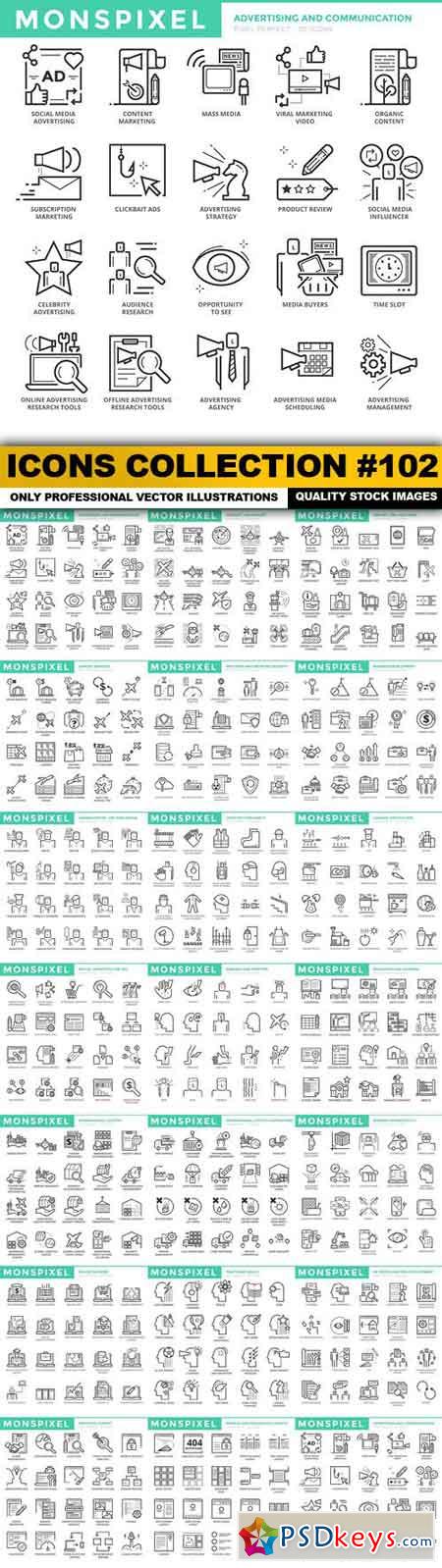 Icons Collection #102 - 20 Vector