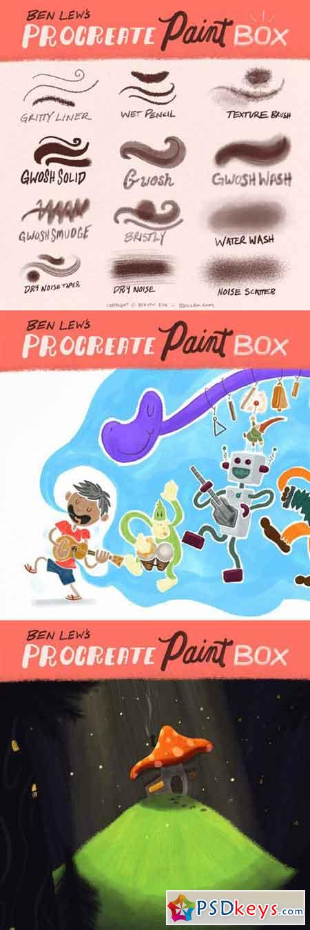 Procreate Paint Box 850502