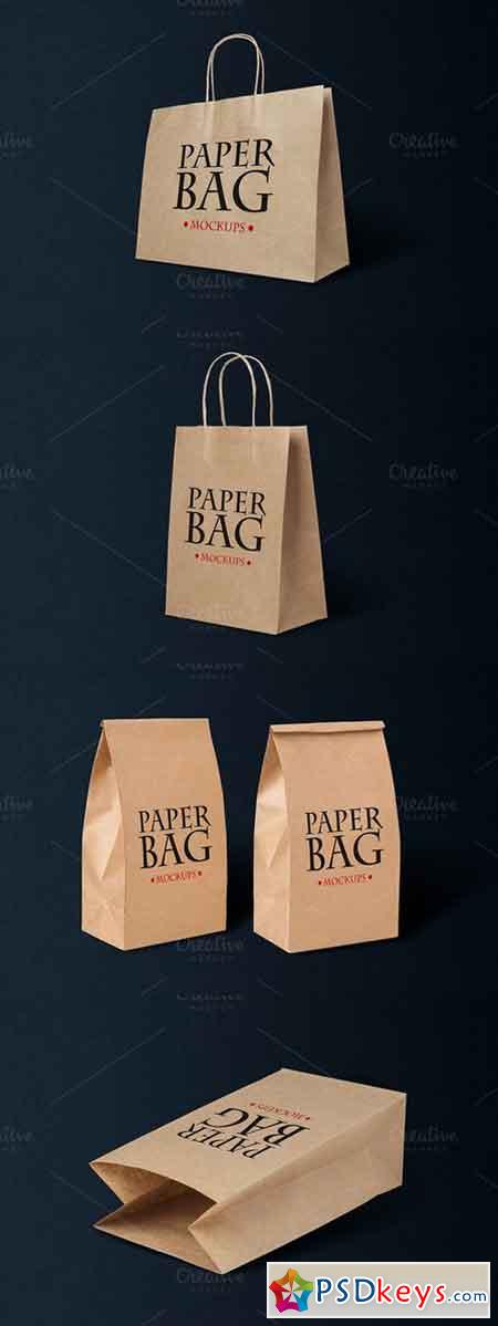 Paper Bags - Mockups 493605