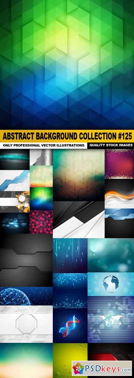 Abstract Background Collection #125 - 25 Vector
