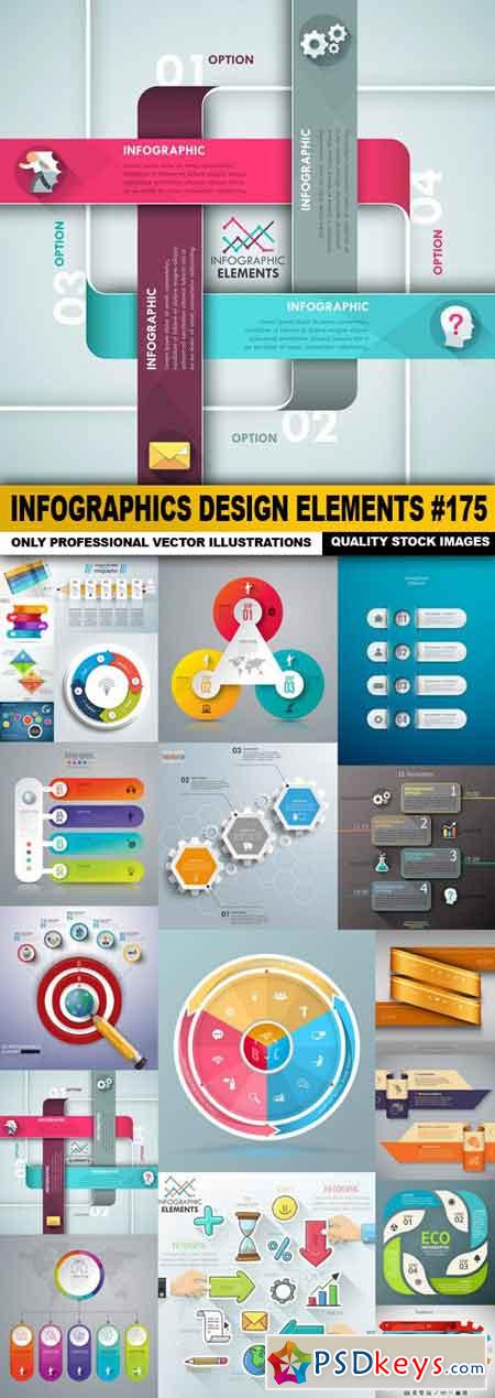 Infographics Design Elements #175 - 20 Vector