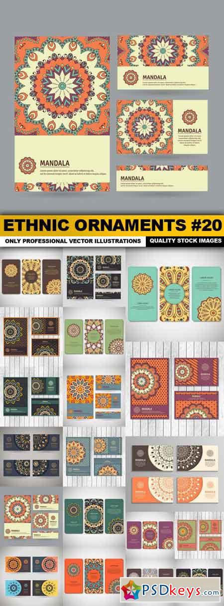 Ethnic Ornaments #20 - 20 Vector
