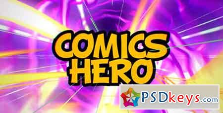 Comics Hero (Broadcast Pack) 15644476 - After Effects Projects