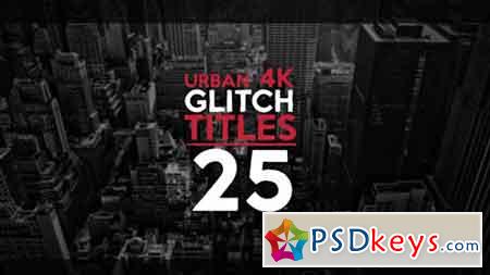 25 Urban Glitch Titles 17281598 - After Effects Projects