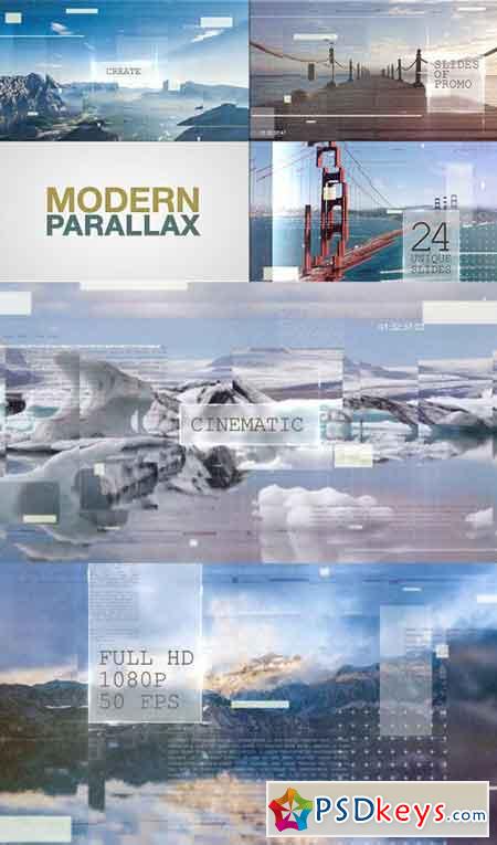 Modern Parallax Slideshow 17272015 - After Effects Projects