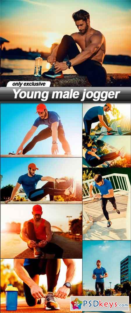 Young male jogger - 9 UHQ JPEG