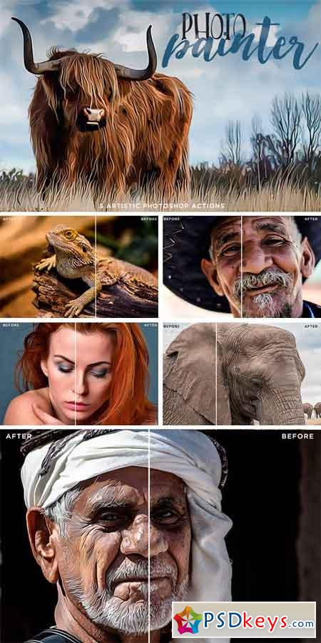 Photo Painter Photoshop Actions 1 863520