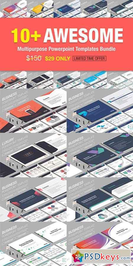 10+ Awesome Powerpoint Bundle 850990