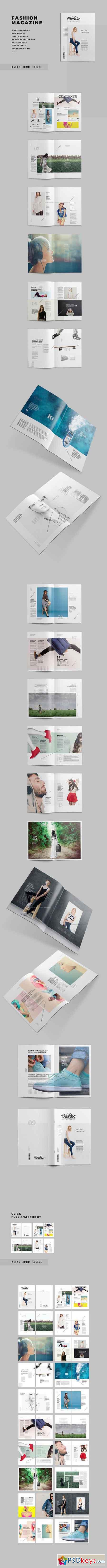 Magazine Template 845762