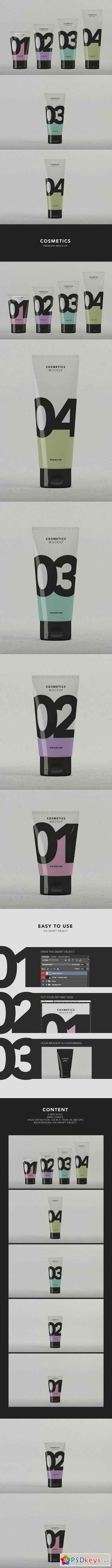 Cosmetics Package Mock-up 419337