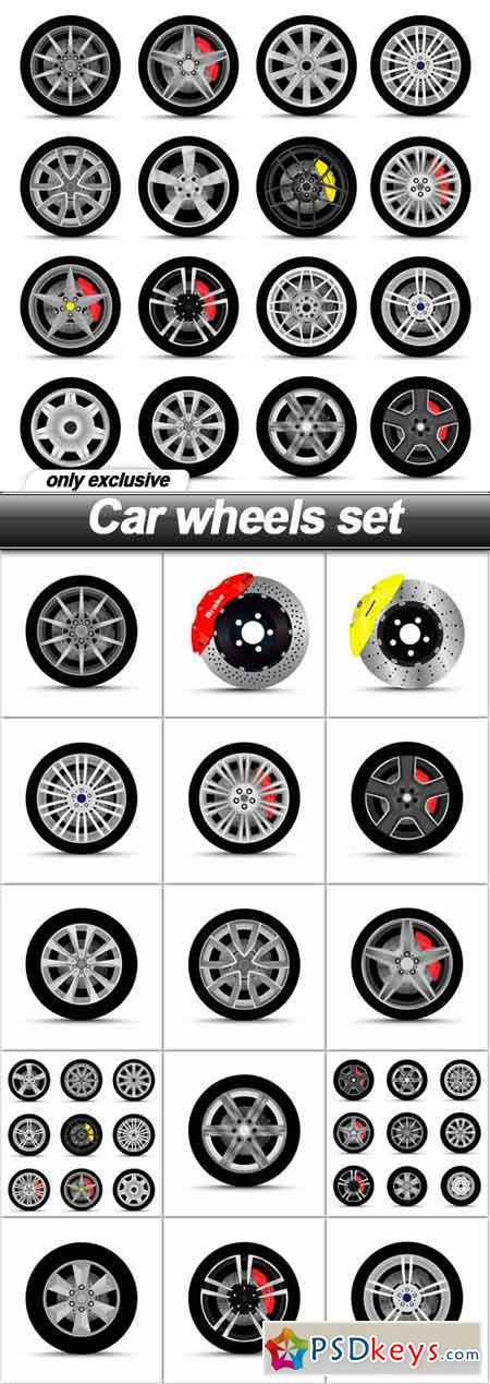 Car wheels set - 16 EPS