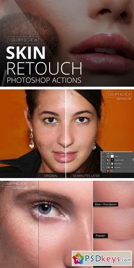 Skin Retouch Photoshop Actions 895881
