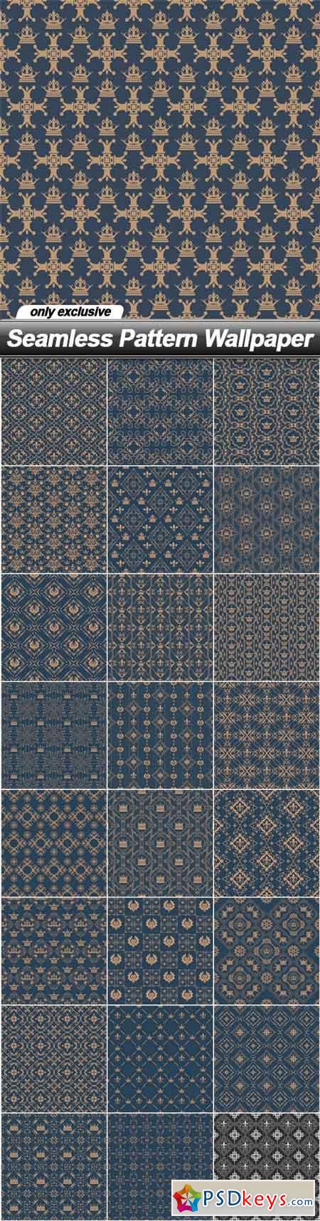 Seamless Pattern Wallpaper - 25 EPS